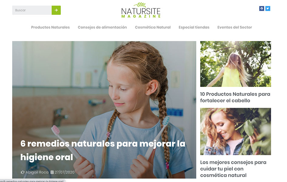 Magazine en Wordpress