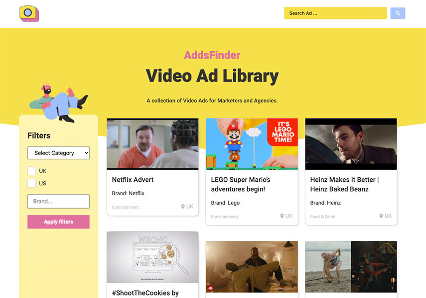 Video Ad Library